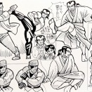 着物姿で戦う推しに興奮するの巻