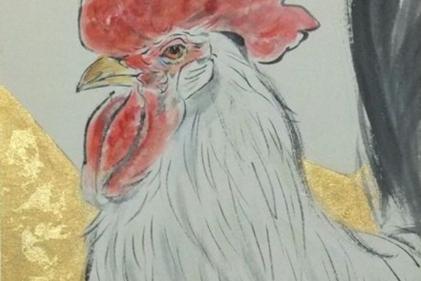 月居和子と墨彩画・南画