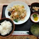 2025.10.06 野菜炒め定食 @直美