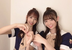 【乃木坂46】阪口珠美×佐藤楓、お団子ヘアぐうかわｗｗｗｗｗ