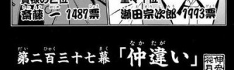 作者「剣心のライバルといえば？（志々雄か斉藤やろなぁ）」読者「宗次郎」