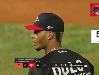 【LIDOM】DeNA、マルセリーノが8回表6-6で登板、3凡無失点1奪三振！13試合12.2イニング防御率0.00、ドミニカリーグ