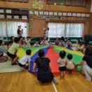 2025年8月18日盛りだくさんで楽しかったなないろえがおリトミック