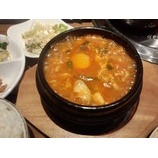 『新橋 韓菜(はんな)「純豆腐チゲ」880円→500円!(ランチパスポート)』の画像