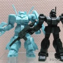 何だこのカラーバリエーション！？ 機動戦士Ζガンダム デカ消し パラスアテネ ネモ ハイザック