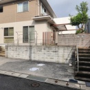 カーポート工事の着工