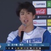 日ハム五十幡がプロ初のお立ち台「この1本で調子を上げてチームの勝利に貢献できるように」