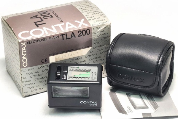 15547 未使用保管品 Contax TLA 200 コンタックス ストロボ 15547AE 新品 同様 未使用保管品 Contax TLA 200 コンタックス