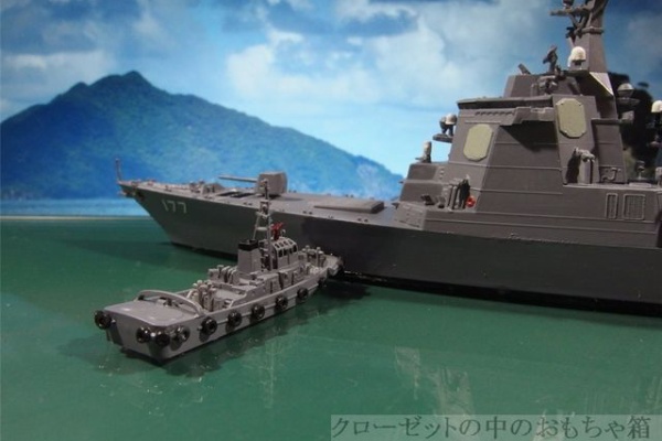 クローゼットの中のおもちゃ箱 - モデリウム 1 700 海上自衛隊 YT58号260t型曳船