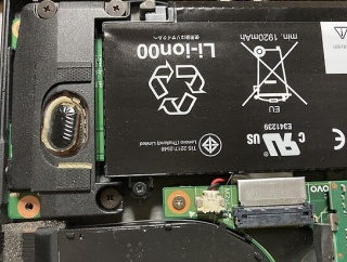 ThinkPadのスピーカーを交換