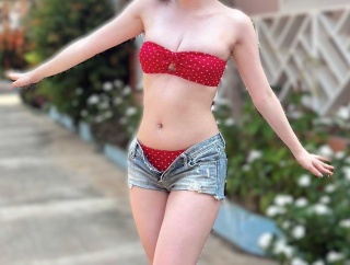 目が覚めるオフショット、、🌴🌺　大村杏『杏仁豆腐』デジタル版　「よろしくずーちゃん！☆⌒（ゝ。∂）🫶🏻」