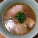 中華そば しば田＠狛江　「煮干しそば（太麺）、炊き込みご飯、ほか」