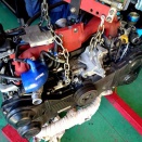 御新規のインプレッサ　GVB　エンジンOH　EG降ろしました