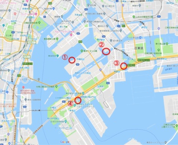 都内の釣り場その２ 豊洲ぐるり公園 東雲運河 有明エリアの釣り場紹介 都内のシーバス釣り シーバスプロを目指す竹ちゃんブログ