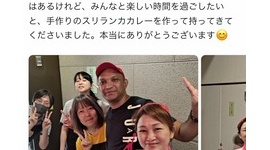 【不法滞在】病状悪化の恐れで入管収容解かれたスリランカ人、社民党イベントで出店している姿が目撃される