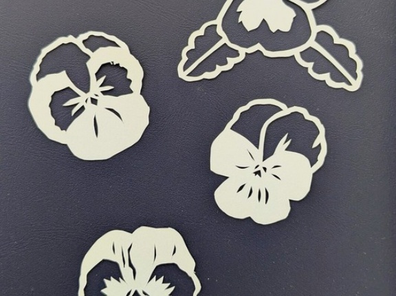 秋が短いので・・冬のモチーフ