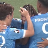 『「国立で最高の勝利❕」横浜FC 入場者数5万3973人横浜FC史上歴代最多の国立決戦！MF高江麗央の直接フリーキックで先制ゴール‼3-1で磐田に勝利』の画像