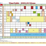 『CiaoItalia2023 タイムスケジュール』の画像