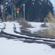 昼休みに鉄分補給　只見線の線路