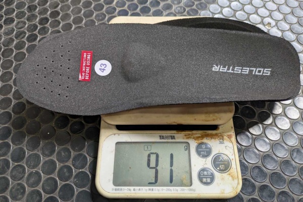 ソールスター BLK 2 ブラック インソール SOLESTAR 42 26.5 本サイト 