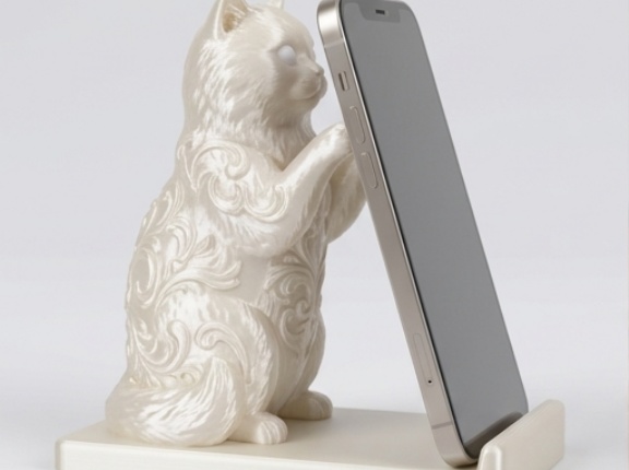 ヒマラヤンのルネサンス肖像画スマホスタンドができました！