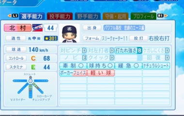 『北村　想楽　パワプロ2022版』の画像