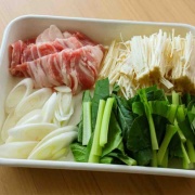 ♡一品で大満足！具沢山つけうどん♡【#簡単レシピ #時短 #節約 #夏休み #ランチ #麺 #レンジ 】