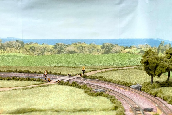 鉄道情景草案 - Nゲージレイアウト