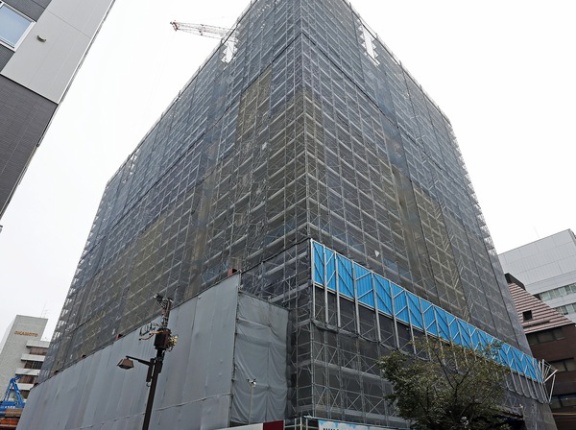 木造の高層オフィスビル「日本橋本町三井ビルディング &forest」の建設状況！規模は地上18階、高さ84m、2万7452㎡（2025.10.12）