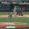 大谷翔平、前日から3打席連続安打となるセカンドへの内野安打！