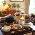 低温調理って改めてすごいって思った。お肉の柔らかさを存分に楽しんだ晩ごはん。