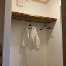 クローゼットの収納棚　作ってみた！