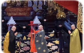 曹洞宗大本山　総持寺での御征忌会（ごしょうきえ）