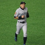 『イチローの長い長い助走』の画像