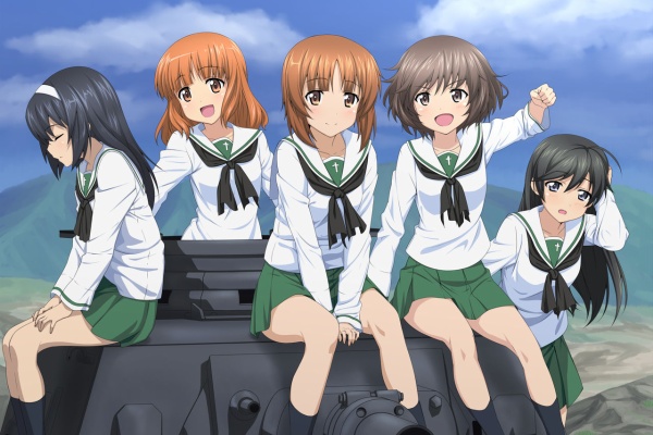 無料動画アニメ三昧 ガールズ パンツァー Tv版