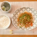 簡単晩ごはん　焼きそば