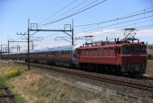 『2019/4/11運転 EF81-81牽引E26系黒磯試運転』の画像