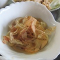 三点盛りと4種の副菜