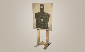 射撃ターゲットスタンド