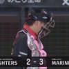 【vs.ロッテ】日ハムメネズが3回にタイムリー内野安打と犠飛、伏見の悪送球で3点を失い逆転を許す