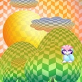夕暮れ風景の中に・・・
