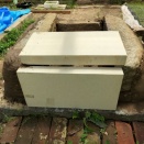 温室づくり(その10)　土かまど、土壁づくり