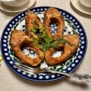 ポーランド料理を作りました：鯉炒め、発酵キャベツ料理など