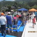 親子ふれあい川遊びが開催されました