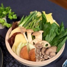 暑いのか…寒いのか…悩ましい日のカレー鍋の夜ごはん