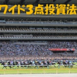 『～３種の馬券から見えた～ワイド３点投資法 　２月２８日．３月１日　検証』の画像