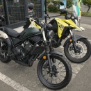 さよならVストローム25SX　ようこそCL500