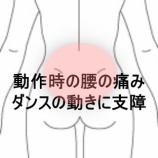 『ダンスで痛む腰、屈む・捻る動作で支障が出る小学生の腰痛 　登別室蘭すのさき鍼灸整骨院　症例報告』の画像