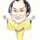 3月10日の似顔絵教室レポ「松平健さん」「伊沢拓司さん」