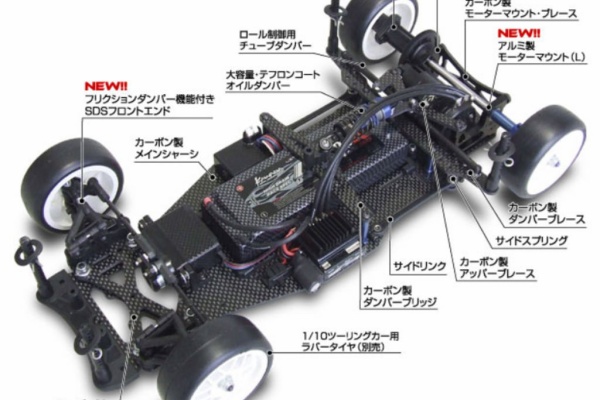 価格交渉可】KAWADA M500GT2R ESC・モータ付 価格交渉可】KAWADA M500GT2R ESC・モータ付